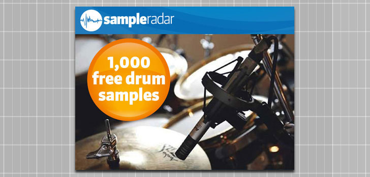 1000 free drum samples