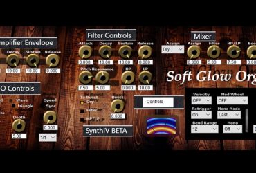 Soft Glow Organ Free ROMpler Instrument Plugin