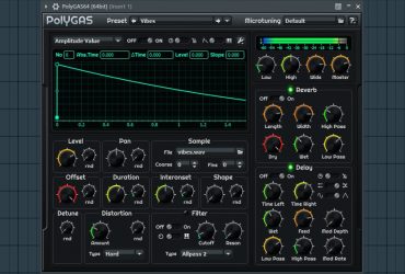 Free PolyGAS 2.0 Granular Synthesizer VST Instrument by Stone Voices