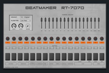 FREE Drum ROMpler Plugin Inspired by TR-707