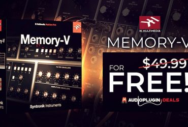 Get IK Multimedia Memory-V Synthesizer for FREE @Audio Plugin Deals