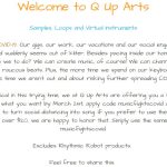Q Up Arts Offer a Free Product of Your Choice Until March 21st