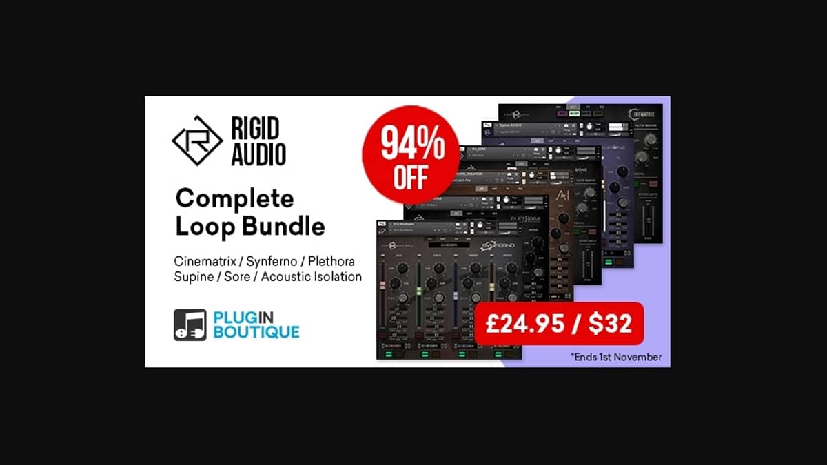 Get Rigid Audio Complete Loop Bundle for Only $32 Instead of $524 (94% Off)