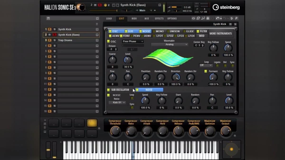 Synth Kick FREE Kick and Bass Generator Instrument for HALion Sonic SE