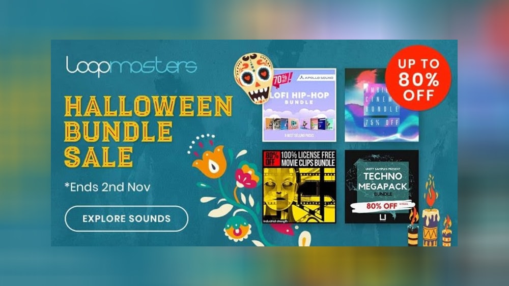 Loopmasters Launches Halloween Bundle Sale up to 80% Off