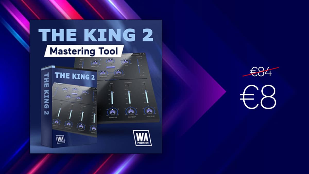 90% off "The King 2" Plugin by W.A. Production - Normally €84, Now Only €8!