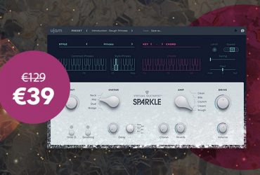70% off Virtual Guitarist SPARKLE by Ujam - Normally €129 Now Only €39!