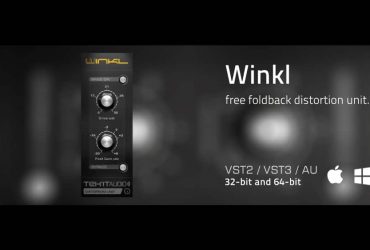 Tek'it Audio Updates Winkl FREE Fold-Back Distortion Plugin to v1.3.0