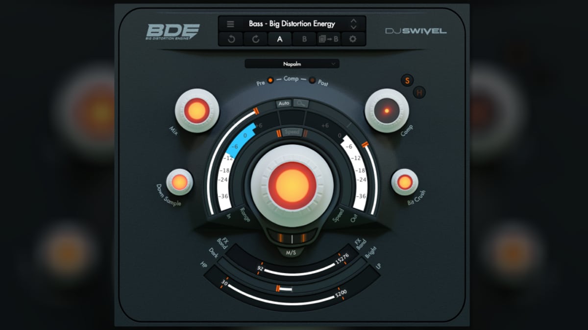 50% off "Big Distortion Engine" Plugin by DJ Swivel via Plugin Boutique