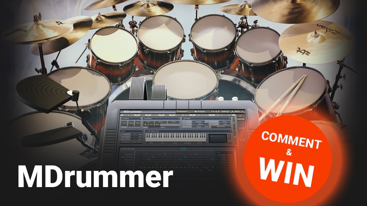 Comment & Win a FREE Copy of Melda Production MDrummer Worth $290!