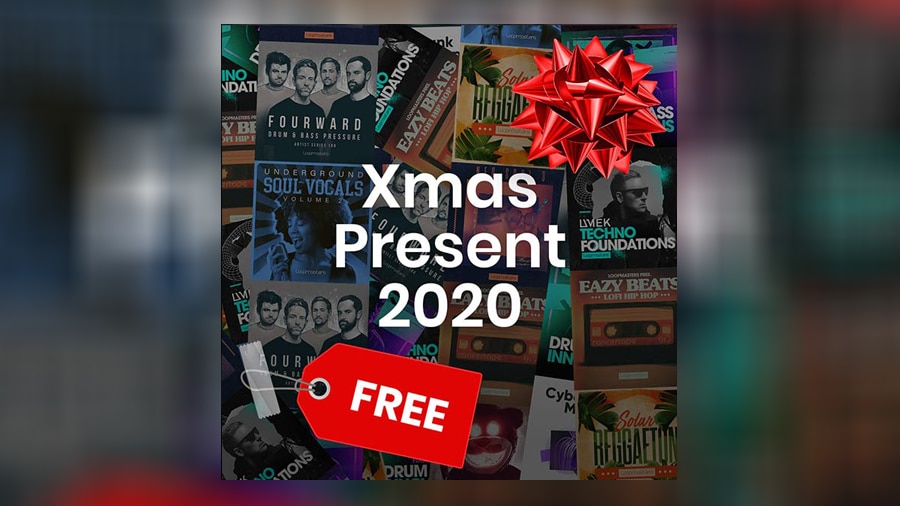 Loopmasters Christmas Present 2020 Brings 730 MB of FREE Loops & Shots
