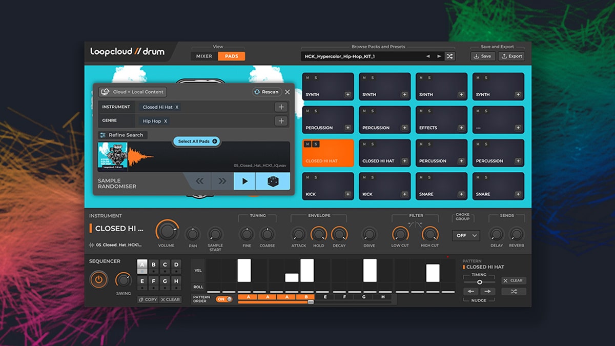 Loopcloud 5.3 Launched: Effortlessly Create Unique Beats and Kits with DRUM 1.5