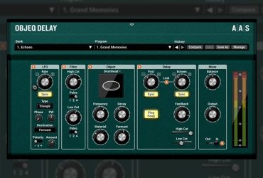 AAS Objeq Delay Plugin FREE With Any Purchase at Plugin Boutique