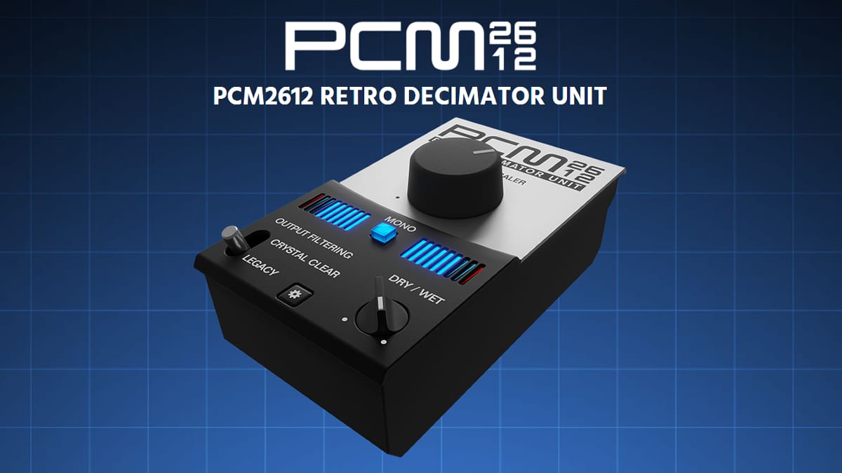 PCM2612 Retro Decimator Unit FREE Bitcrusher Plugin