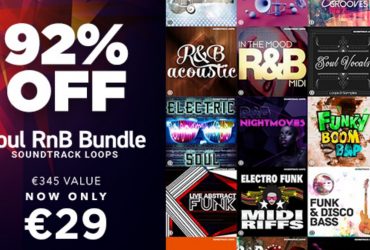 92% off Soul RnB Bundle by Soundtrack Loops