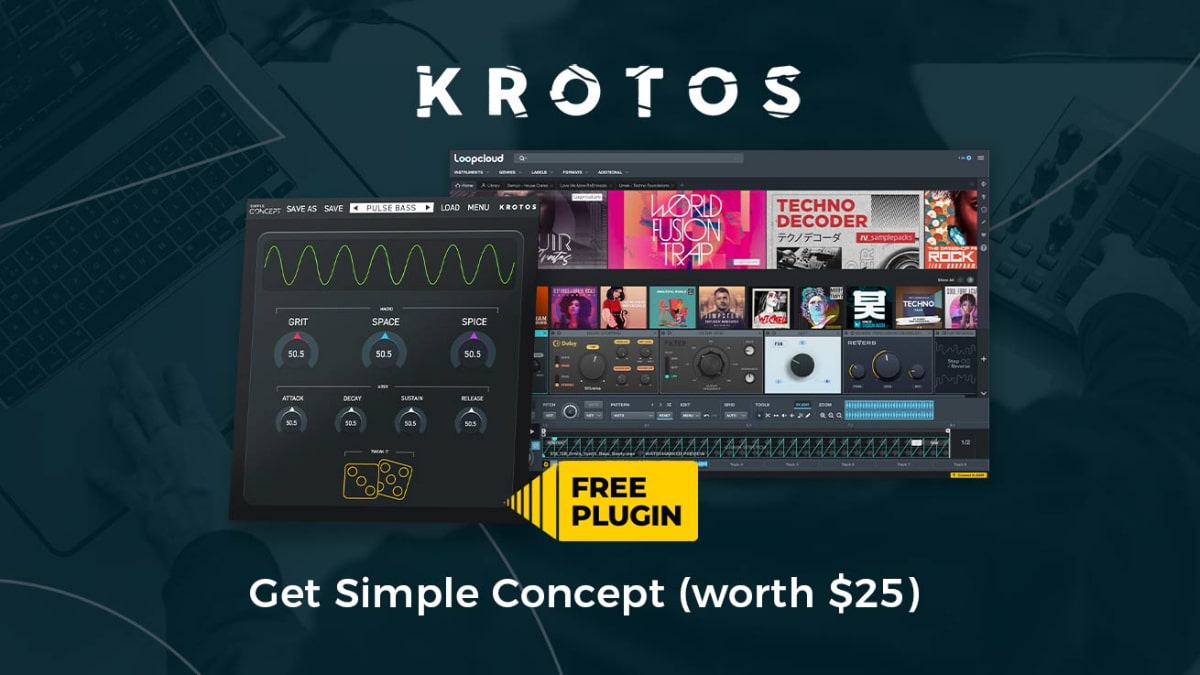 Try Loopcoud and Get Krotos Simple Concept Synthesizer for FREE!