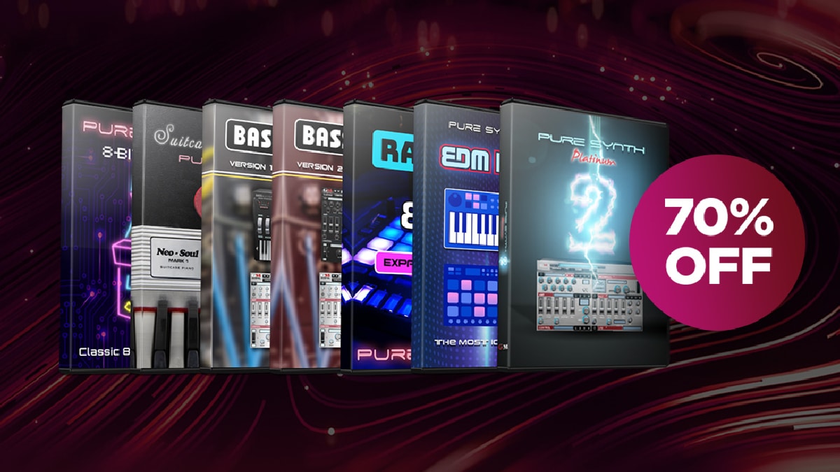 70% off Pure Synth Platinum Bundle by Gospel Musicians (€99 Instead of €329)