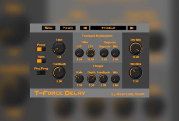 T-Force Delay FREE Effect Plugin (VST)