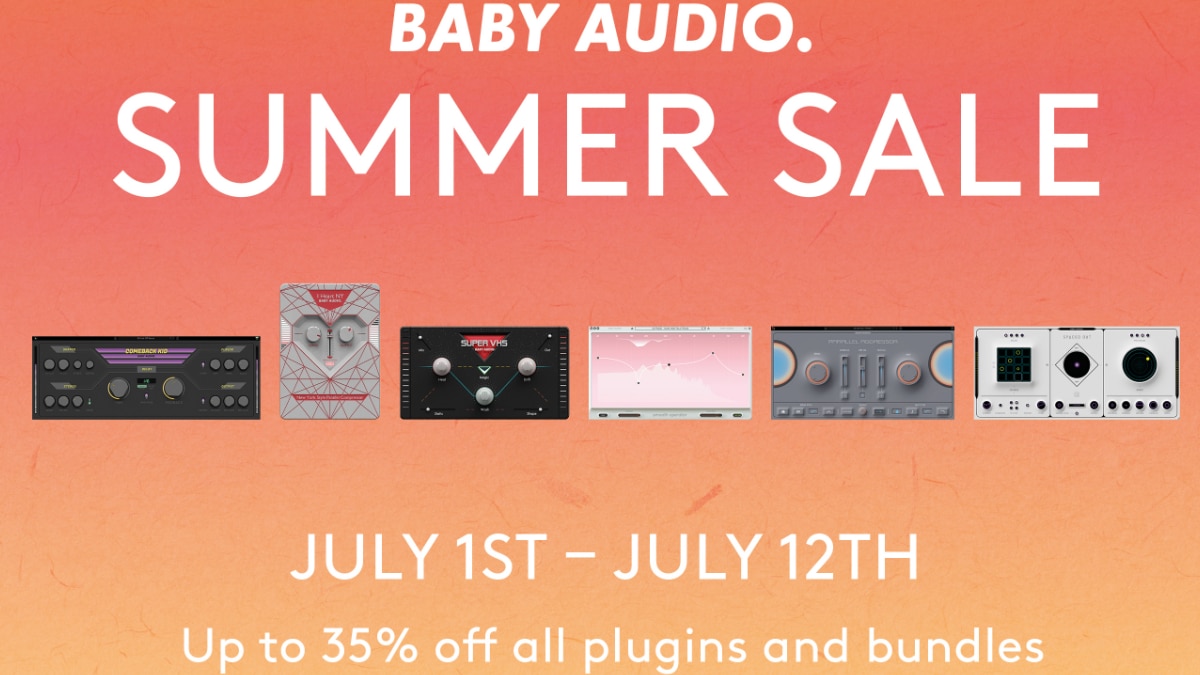 Baby Audio Launches Summer Sale up to 35% Off All Plugins