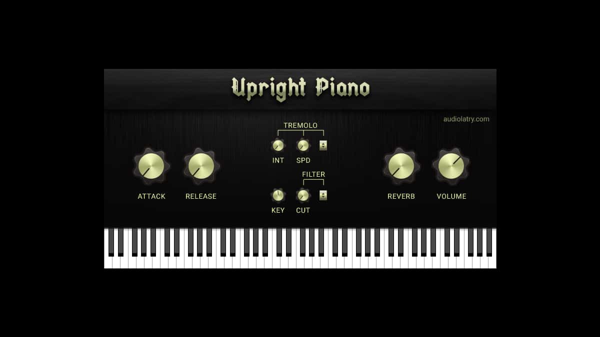 Upright Piano FREE Virtual Instrument Plugin