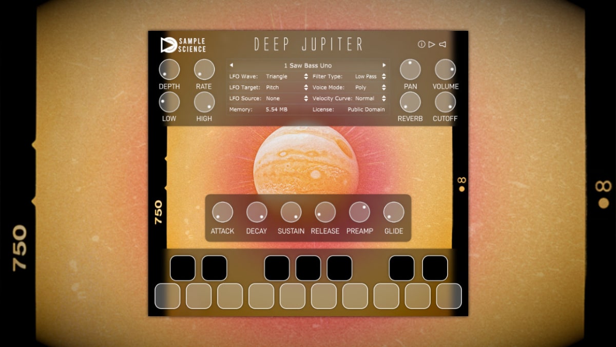 Deep Jupiter FREE Virtual Instrument
