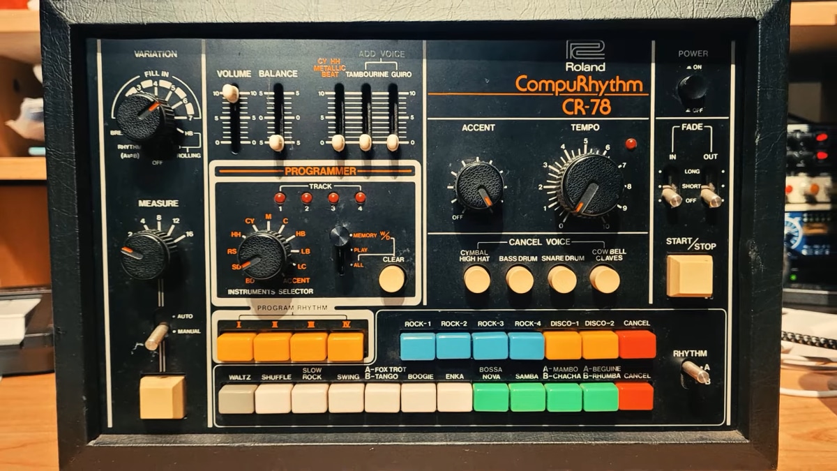 230 FREE Samples From the CR-78 Drum Machine