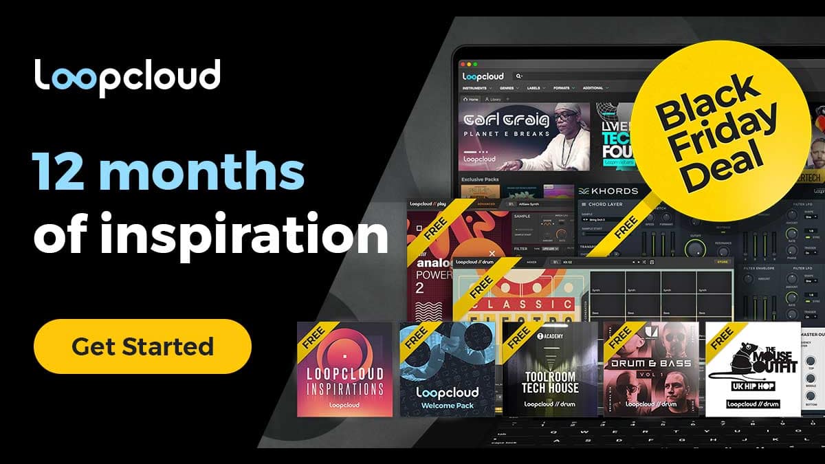 Loopcloud's Biggest Black Friday Deal - 12 Months of Inspiration