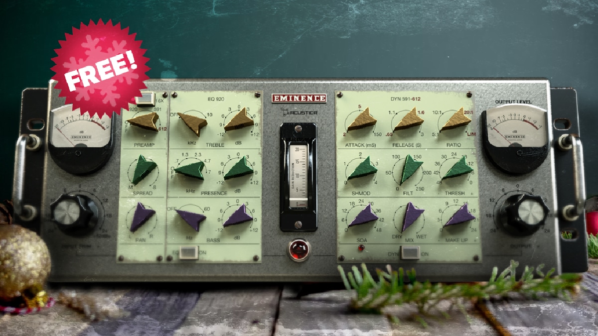 Acustica Audio Is Giving Away FREE Eminence Channel Strip Plugin