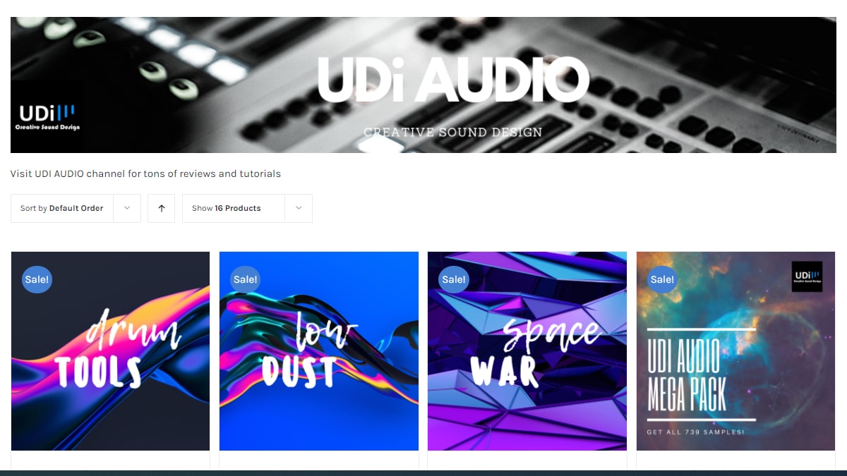 All UDi Audio's Sample Packs Are FREE For Limited Time