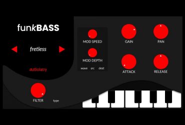 Audiolatry Releases FunkBass FREE Virtual Instrument Plugin