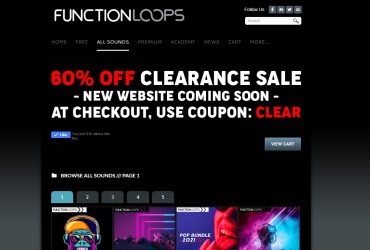 Function Loops Launches 60% off Everything Clearance Sale