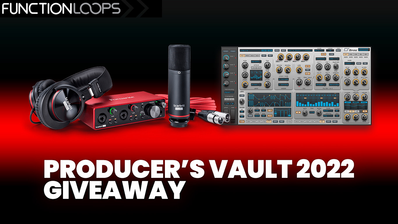 Function Loops Launches Producer's Vault 2022 Giveaway