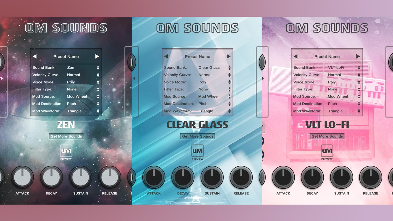 QM Sounds Is a FREE Sample Player ROMpler for Ambient & Lo-Fi Music