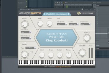 Monster Synth Is a FREE Virtual Instrument ROMpler by Agus Hardiman