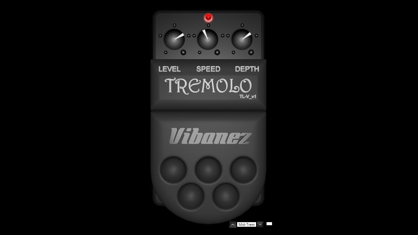 SynthIV Releases Vibanez TL-V FREE Tremolo Effect Pedal Plugin